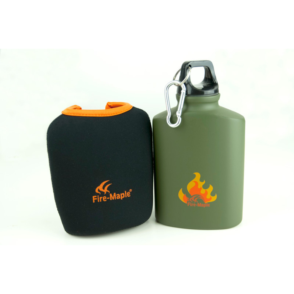 Алюминиевая фляга с термочехлом Army bottle 450 fmp-312