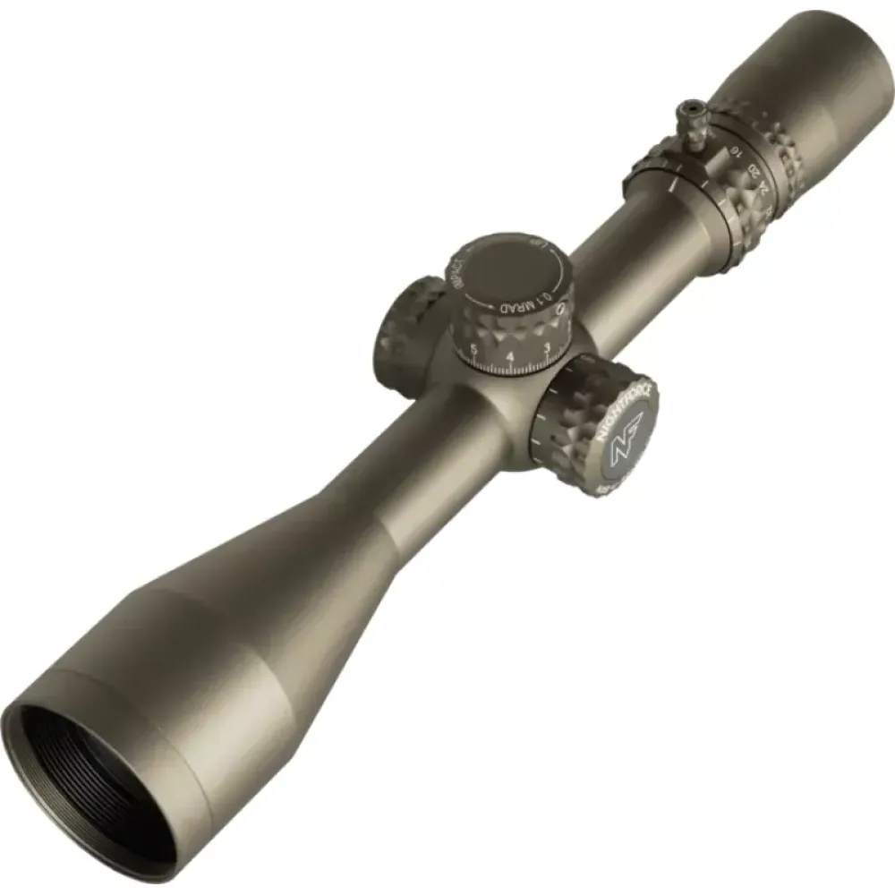 Оптический прицел NightForce NX8 4-32x50 F1 с подсветкой (сетка MIL-XT, 0.1 Mil-Radian) цвет Dark Earth