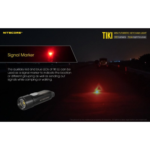 Фонарь Nitecore TIKI LE Black