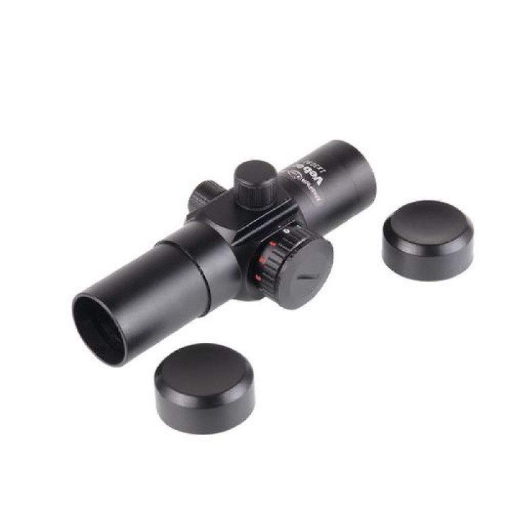 Коллиматорный прицел Veber Храбрый Заяц 1х30 RD, Черный