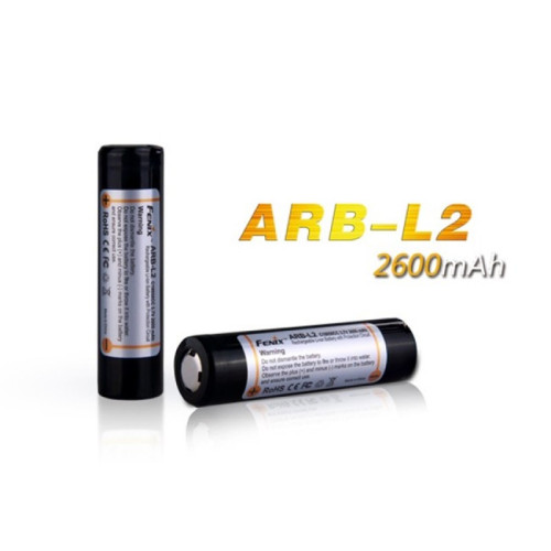 Аккумулятор 18650 Fenix ARB-L2 (2600 mAh)