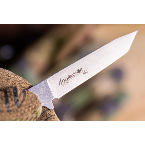 Туристический нож Aggressor Mini D2 StoneWash