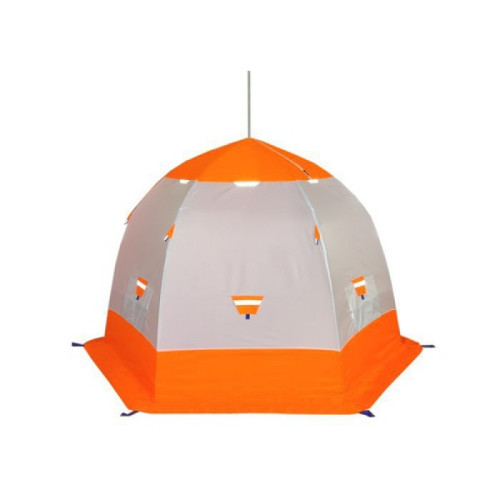 Палатка Пингвин 2 бело/оранжевый