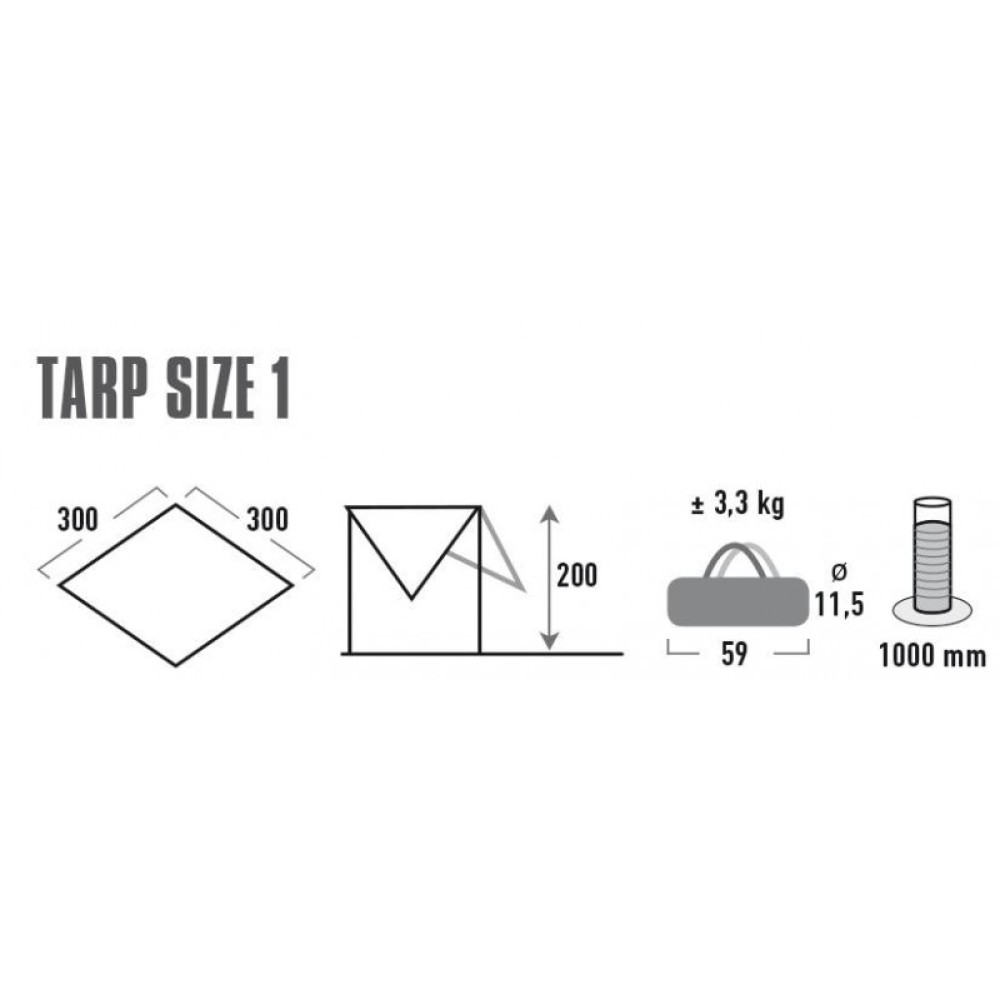 Тент High Peak Tarp 1