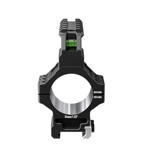 Кольца Discovery 34мм усиленные высокие (7075) с планкой и уровнем под Picatinny