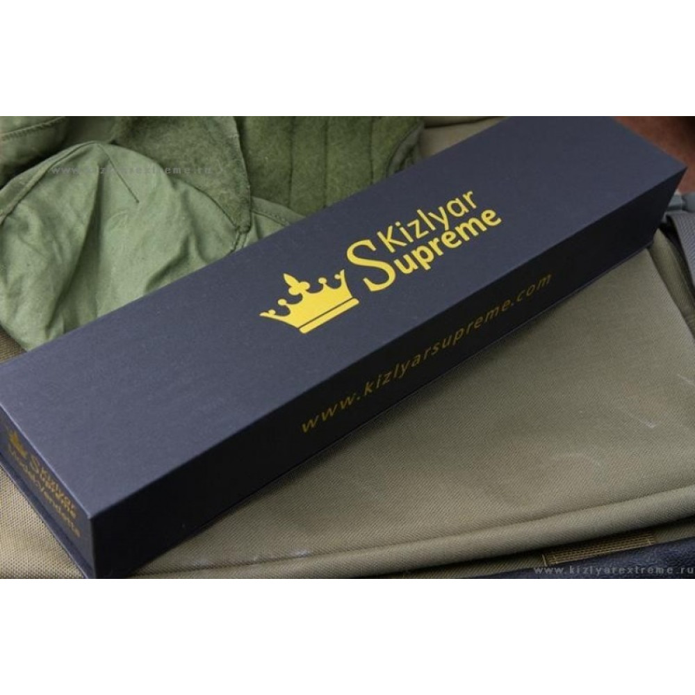 Туристический нож Vendetta AUS-8 Black Titanium