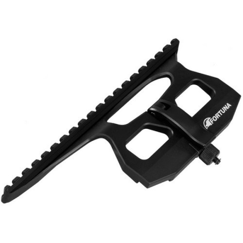 Быстросъемный боковой кронштейн Fortuna на Тигр/СВД/АК, база Picatinny, 19 слотов