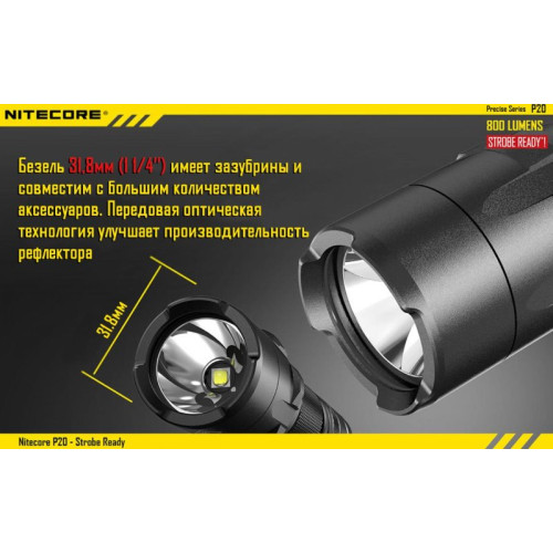 Фонарь Nitecore P20