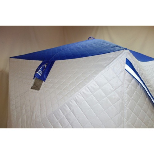 Палатка Пингвин Призма Премиум Термолайт бело-синий