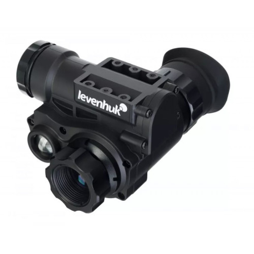 Цифровой монокуляр ночного видения Levenhuk Halo NVM20 Helmet, с креплением на шлем, Черный